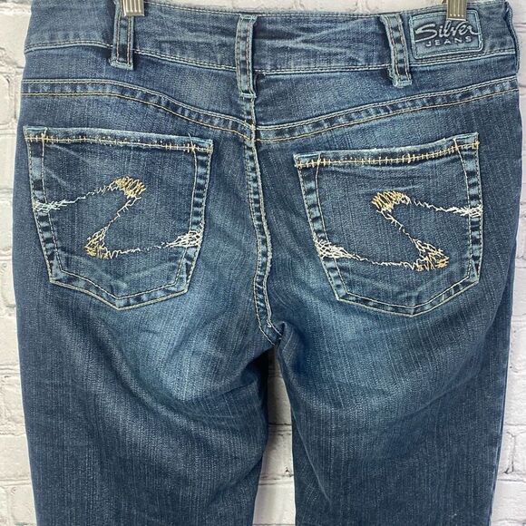 Silver Suki Jeans Bootcut Size 32 - Picture 9 of 12
